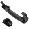 Hyundai i20 08-15 klamka zewnętrzna przednia CZARNA BEZ OTWORU prawa