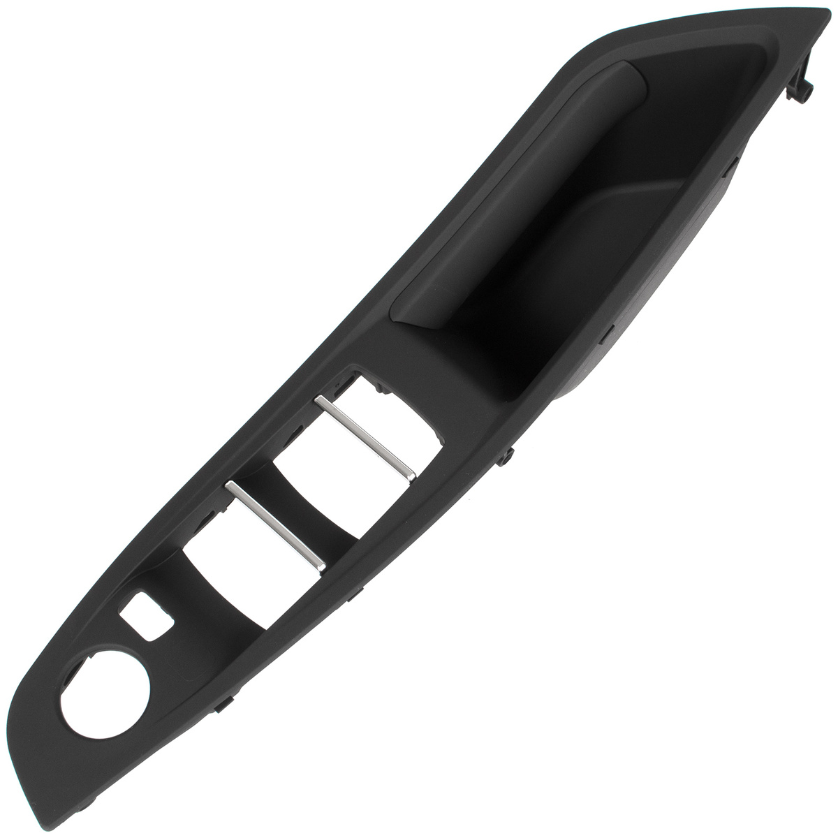 BMW 5 F10 F11 09-17 uchwyt wewnętrzny CZARNY drzwi przednich lewych