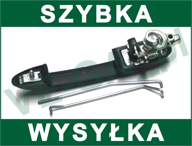 Fiat Bravo 95-01 klamka zewnętrzna przednia lewa BEZ KLUCZY