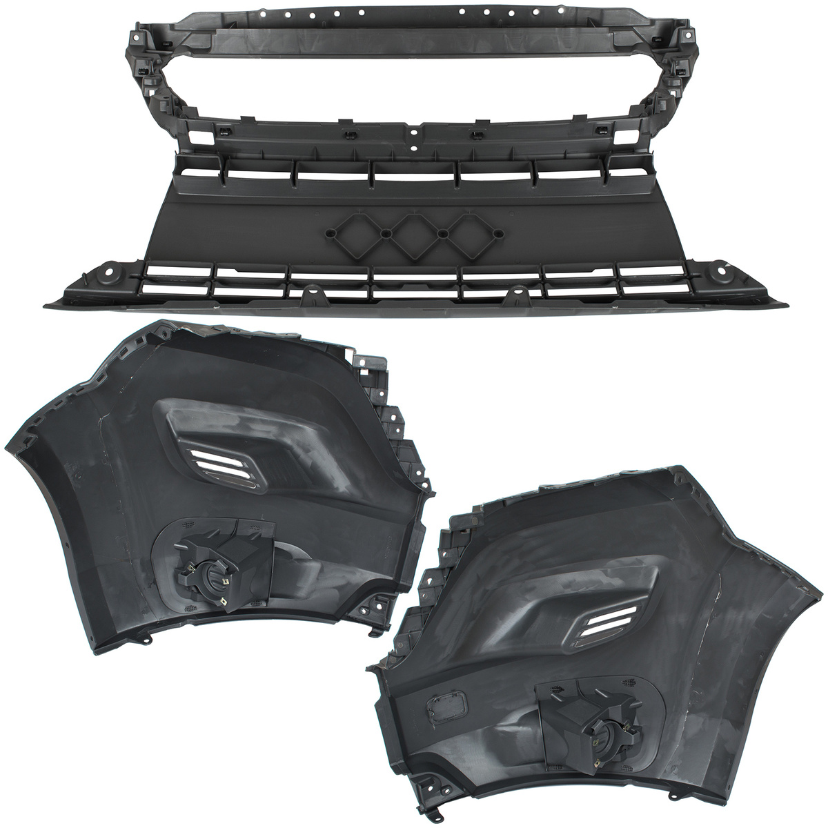 Citroen Jumper 2014- zderzak przedni 3 szt. KPL