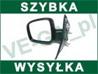 VW T5 2003- lusterko zewnętrzne manualne lewe