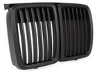 BMW 3 E30 82-94 atrapy między reflektory (nerki) lewa + prawa kpl. BLACK MAT