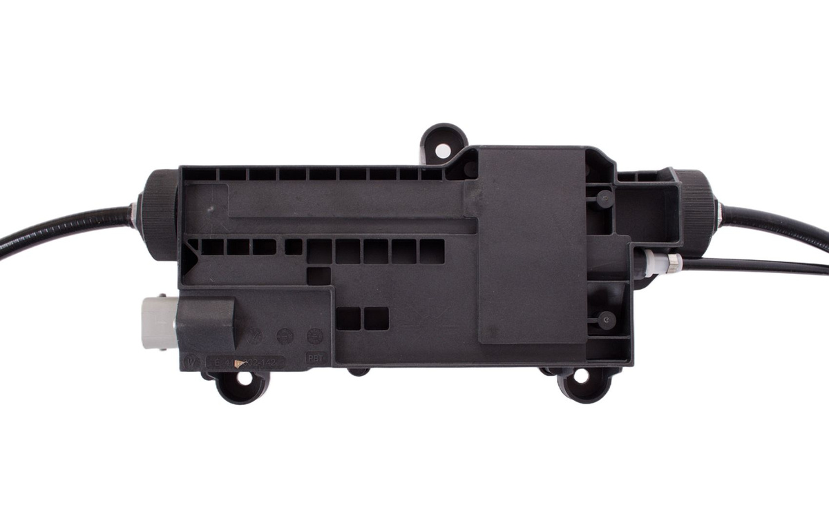 Mercedes KLASA S W221 05-13 mechanizm elektryczny hamulca postojowego wraz z linkami KPL