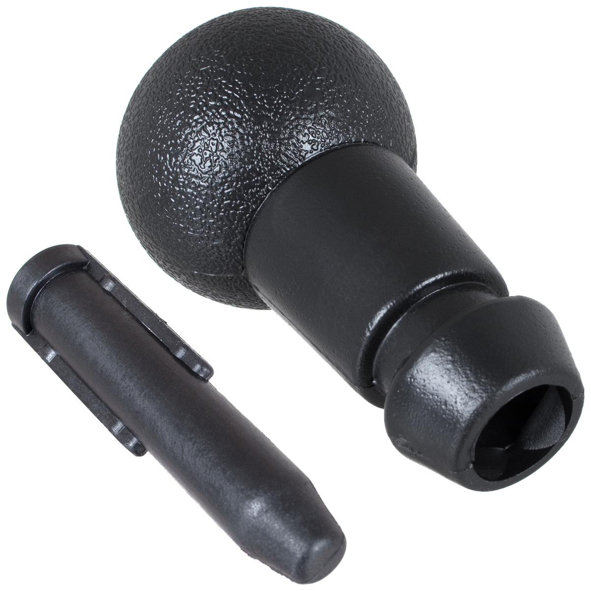 Peugeot 207 gałka zmiany biegów + adapter / przejściówka dźwigni drążka gałki zmiany biegów 2 szt. KPL