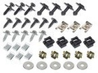 Audi A6 Allroad 06-11 zestaw spinek do mocowania osłony silnika 41szt. KPL