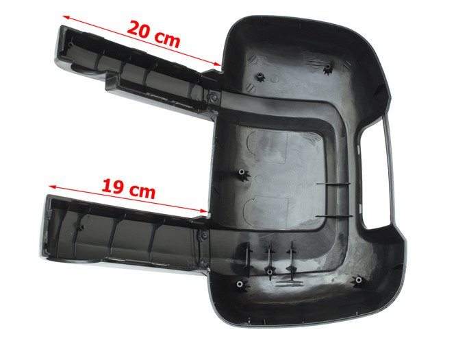 Peugeot Boxer 2006- obudowa lusterka zewnętrznego prawa + DŁUGIE RAMIĘ KPL