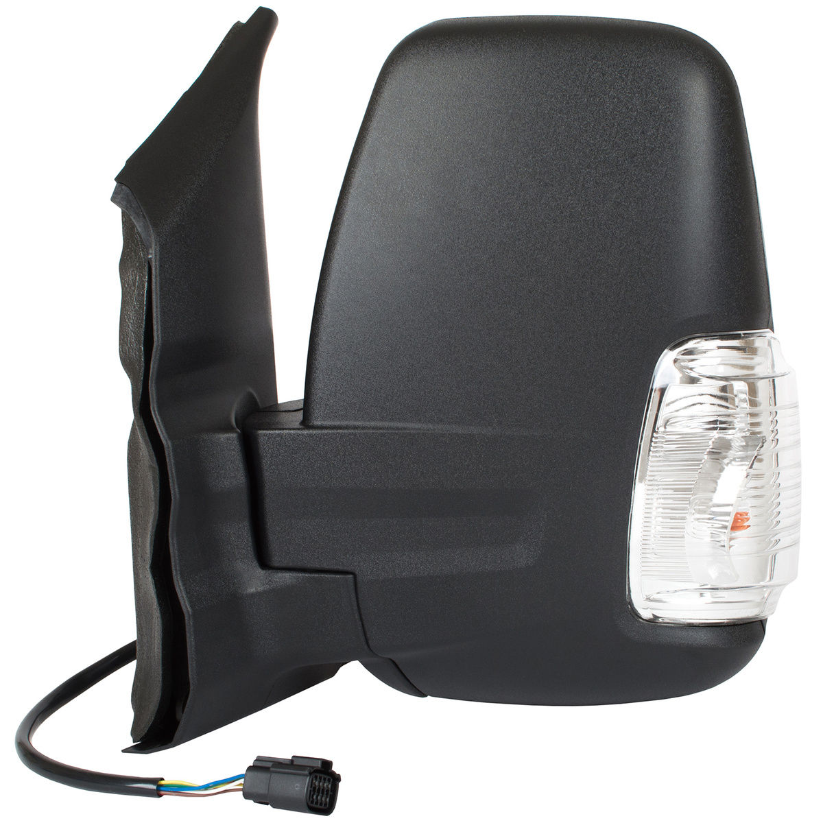 Ford Transit Mk8 14-19 lusterko zewnętrzne ELEKTRYCZNE BIAŁY KIERUNKOWSKAZ lewe