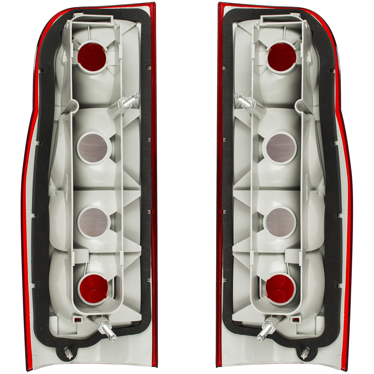 Ford Transit Mk7 06-14 lampa tylna z białym kierunkowskazem lewa + prawa 2 szt. KPL