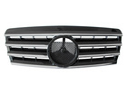 Mercedes W202 C-klasa 93-01 atrapa między reflektory (grill) TUNING SPORT BLACK z emblematem