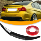 BMW 3 E90 04-11 spoiler tylny dachowy - lotka na klapę bagażnika GLOSSY BLACK M3