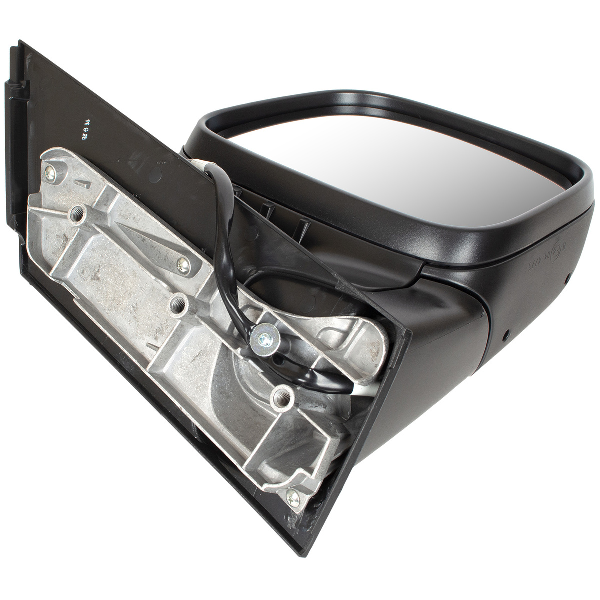 VW Caddy 04- lusterko zewnętrze elektryczne podgrzewane CZARNE prawe