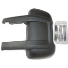 Citroen Jumper 2006- obudowa lusterka zewnętrznego lewa + DŁUGIE RAMIĘ KPL + kierunkowskaz BIAŁY 2 szt. KPL