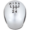 Peugeot 207 gałka zmiany biegów CZARNA + SILVER 5 BIEGÓW