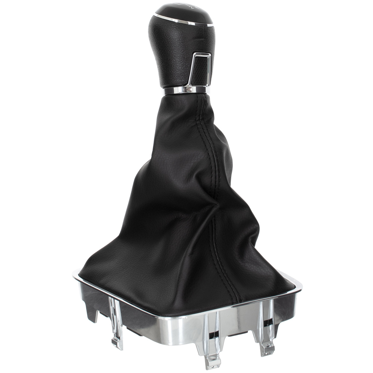 VW Golf PLUS 2005- gałka zmiany biegów CZARNA 5 BIEGÓW + MIESZEK OTWÓR 12 MM