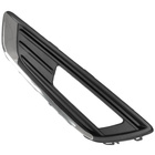 Ford FOCUS III FL 12-16 z Z HALOGENAMI atrapka kratka w zderzak przedni CZARNA + CHROM lewa