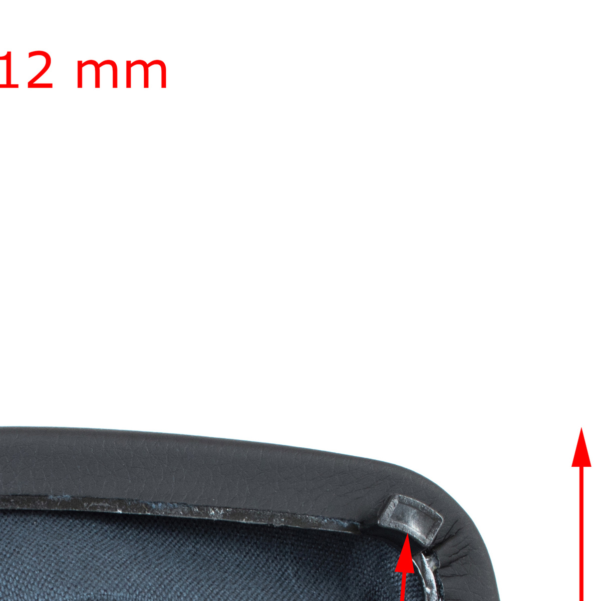Mercedes Vito / Viano W639 03-10 gałka zmiany biegów CZARNA + MIESZEK z ramką CZARNY SCHEMAT 6 BIEGÓW