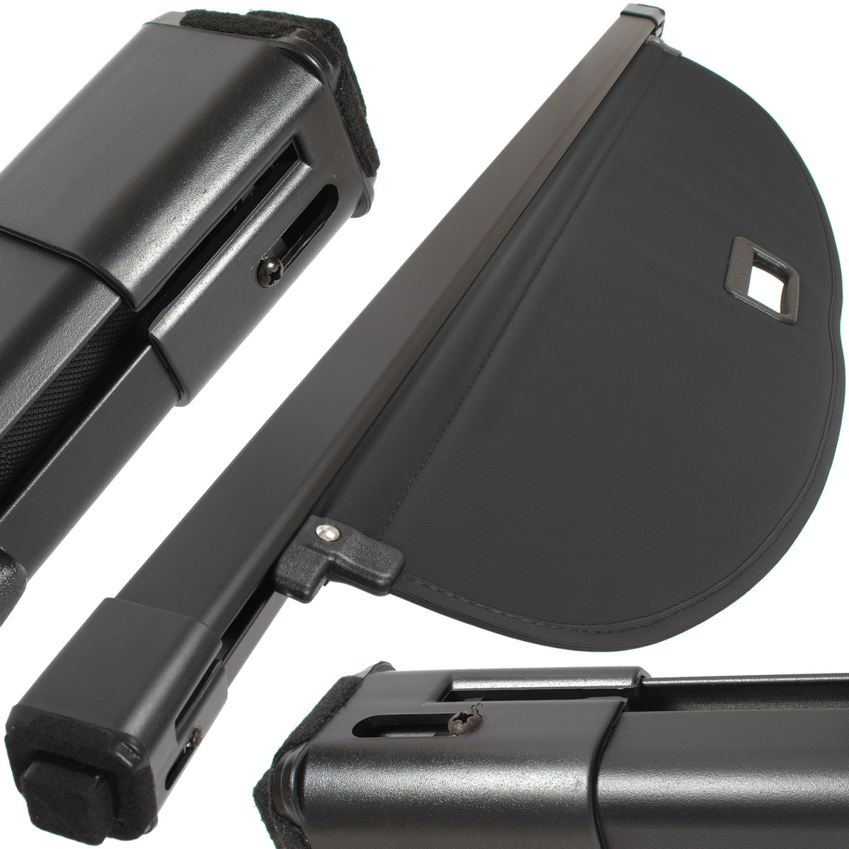 Nissan X-Trail III 14-20 roleta bagażnika CZARNA