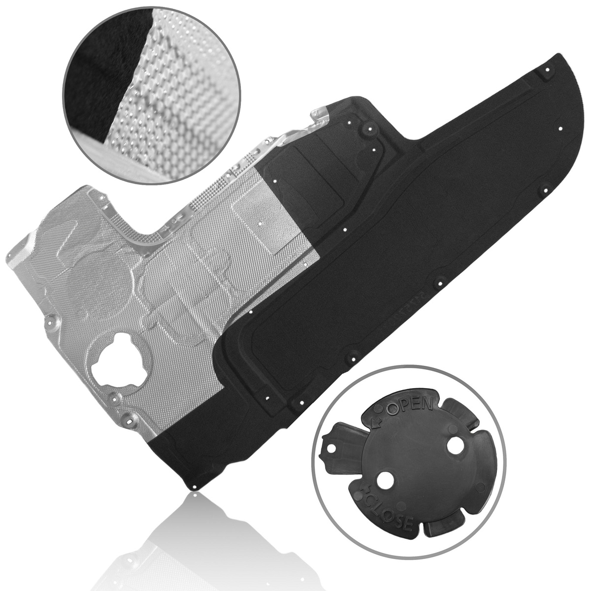 BMW 7 F01, F02, F03, F04 08-15 osłona skrzyni biegów