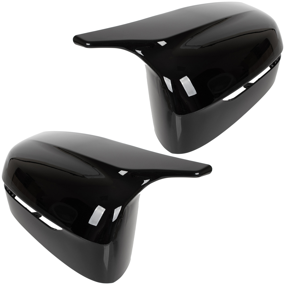 BMW 3 G20 G21 18-23 nakładka lusterka BLACK GLOSSY lewa + prawa 2 szt. KPL