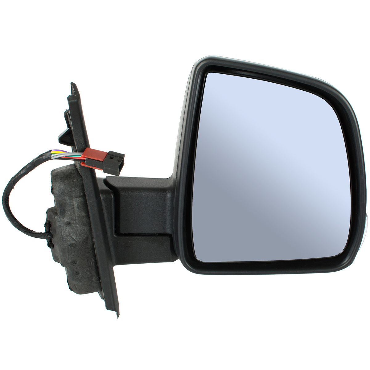 Fiat Doblo 2010- lusterko zewnętrzne ELEKTRYCZNE OGRZEWANE czarne Z CZUJNIKIEM prawe