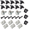 VW Polo 9N 01-12 zestaw spinek do mocowania osłony silnika 28szt. KPL