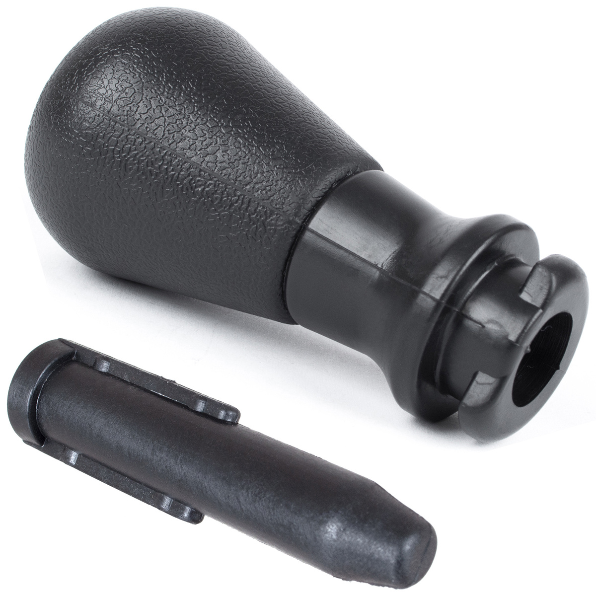 Peugeot 306 gałka zmiany biegów SILVER + CZARNY SCHEMAT 5 BIEGÓW + adapter / przejściówka dźwigni drążka gałki zmiany biegów 2 szt. KPL