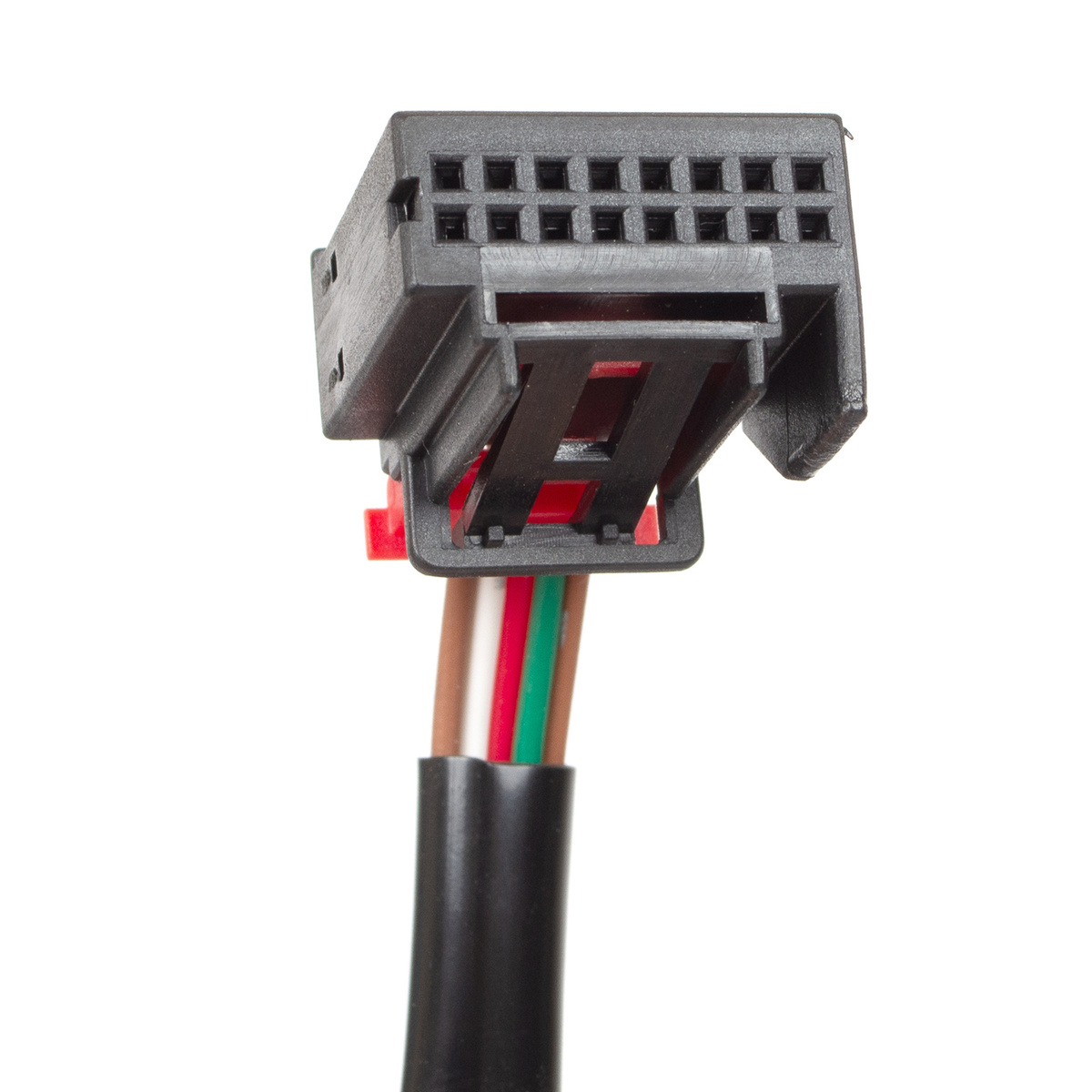 VW Caddy 04- lusterko zewnętrze elektryczne podgrzewane CZARNE lewe