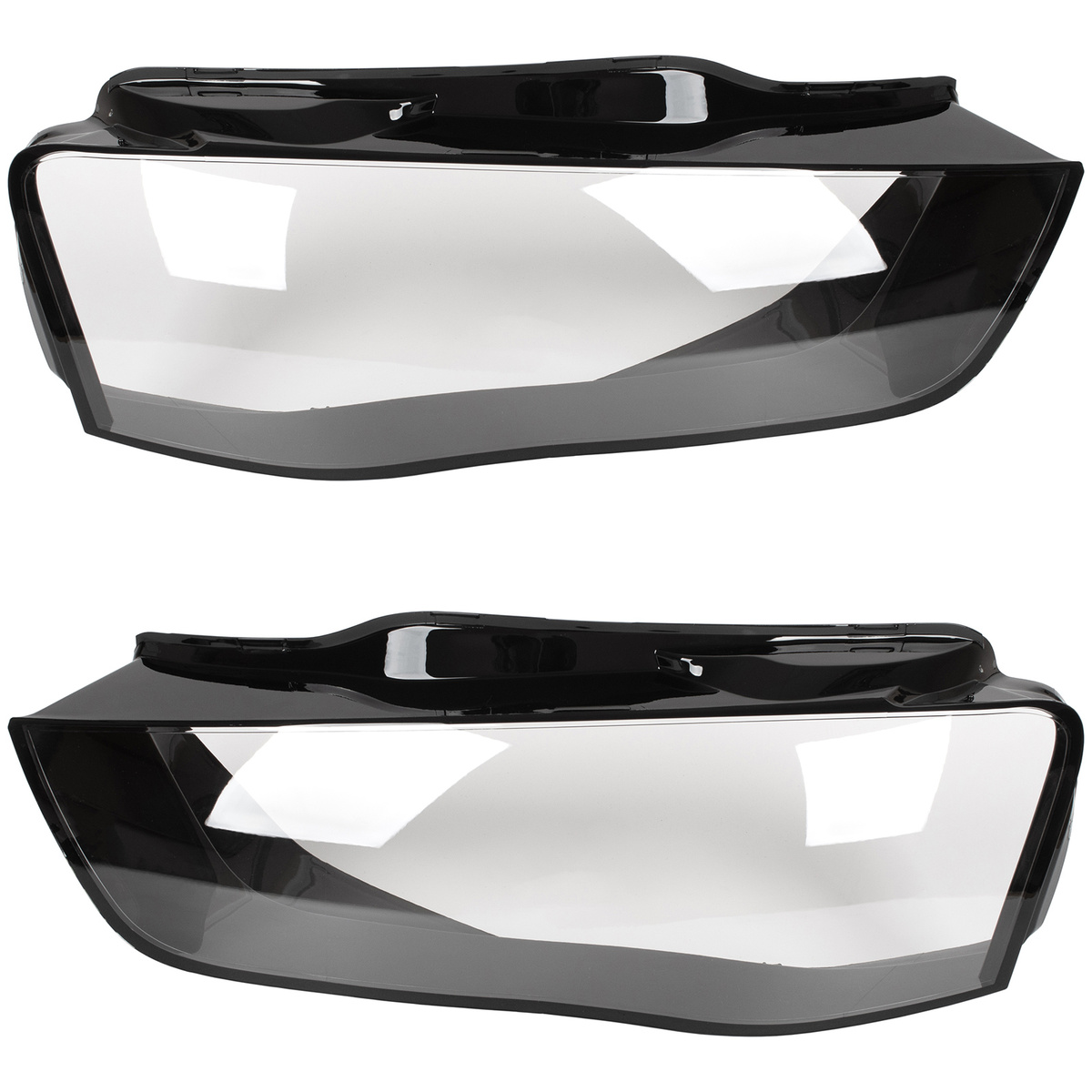 Audi A4 B8 12-15 szkło (klosz) reflektora lewe + prawe 2 szt. KPL