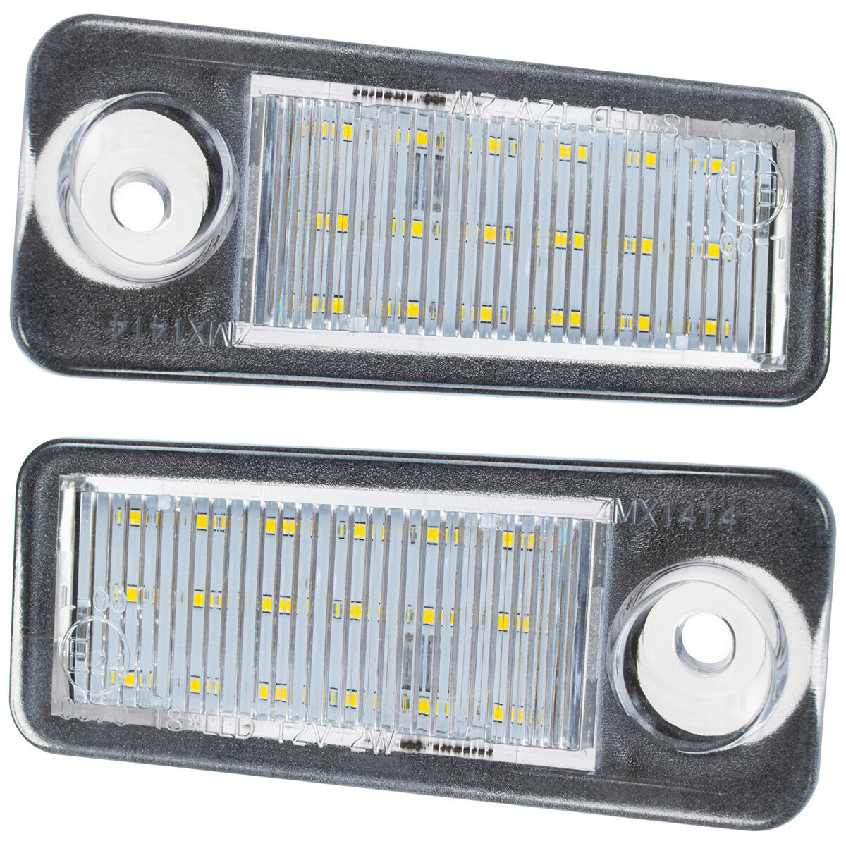 Audi A6 C5 Kombi 97-04 lampki podświetlenia tablicy rejestracyjnej LED 2 szt. kpl.