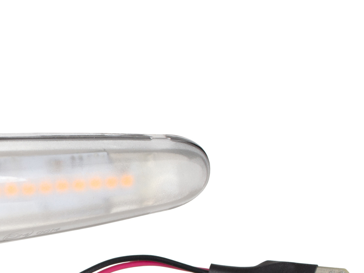BMW 3 F30 kierunkowskaz boczny LED BIAŁY DYNAMICZNY 2 szt. KPL
