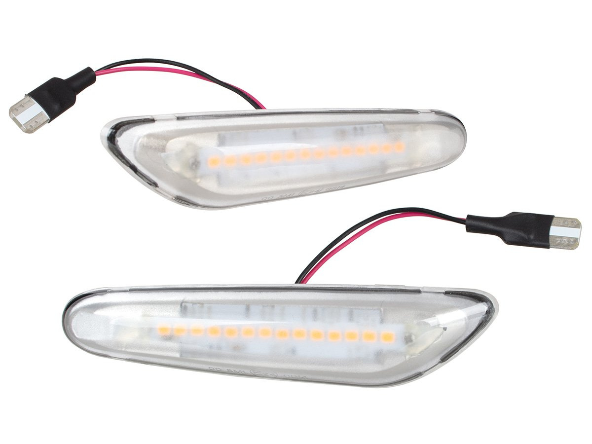 BMW 3 F30 kierunkowskaz boczny LED BIAŁY DYNAMICZNY 2 szt. KPL