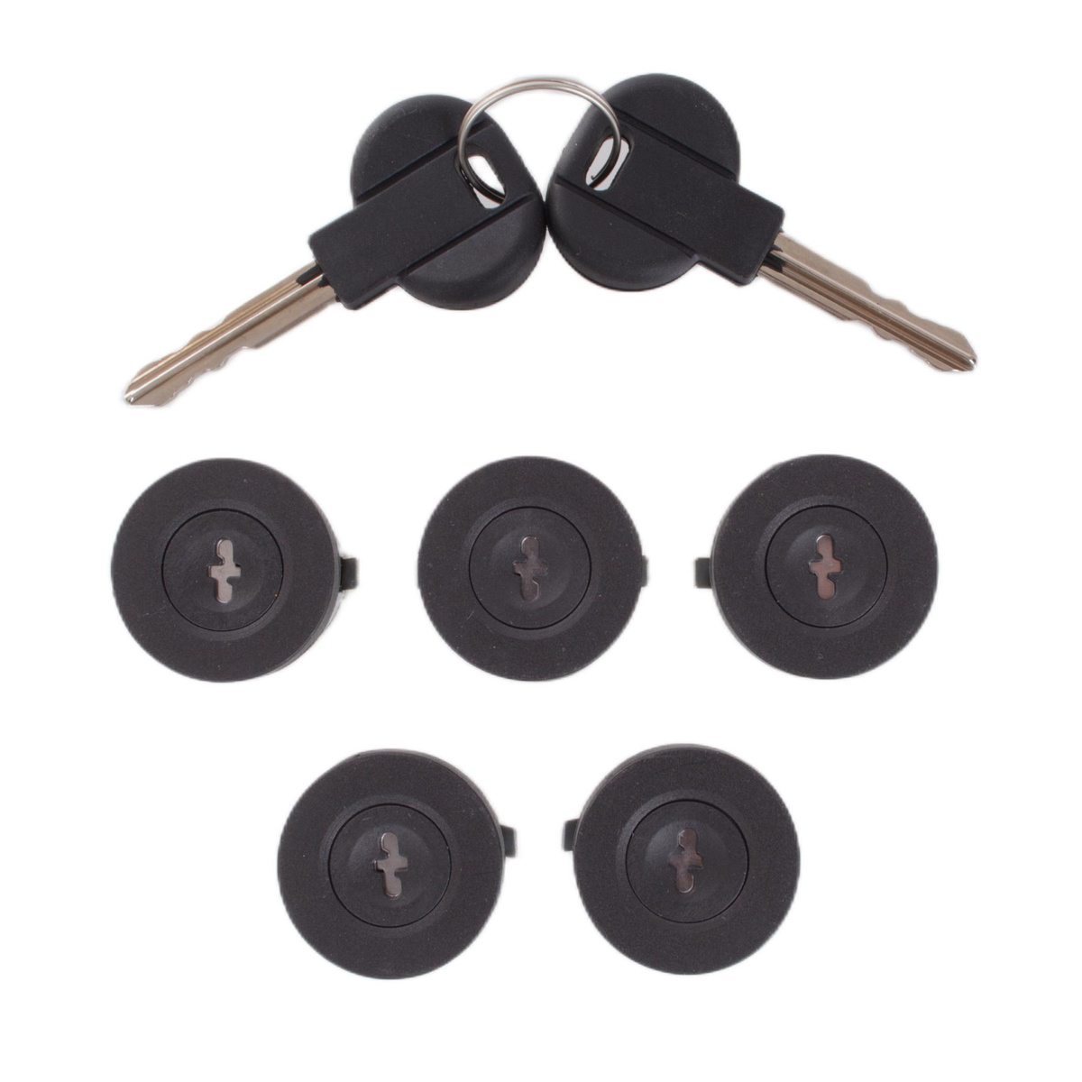 Citroen JUMPY 95-00 wkładki zamków drzwi 5 szt. KPL