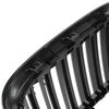 BMW X1 E84 09-15 atrapy między reflektory (nerki) lewa + prawa kpl. BLACK GLOSSY DOUBLE BAR