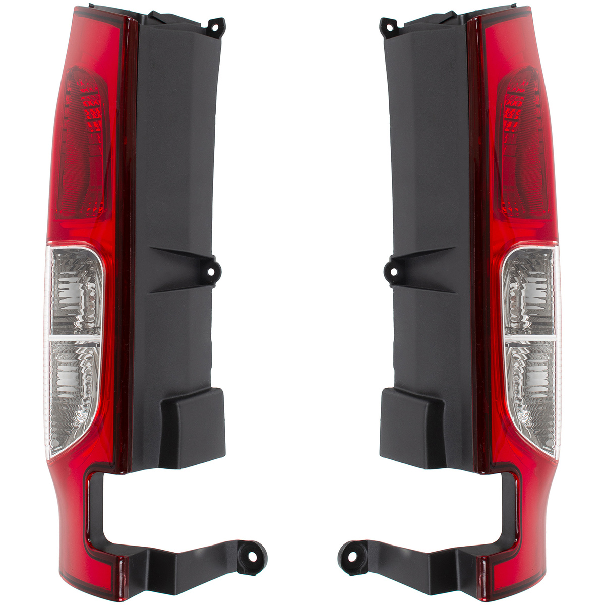 Mercedes Citan 2012- z drzwiami lampa tylna lewa + prawa 2 szt. KPL