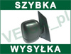 Citroen Jumpy II 07-16 lusterko zewnętrzne manualne CZARNE prawe