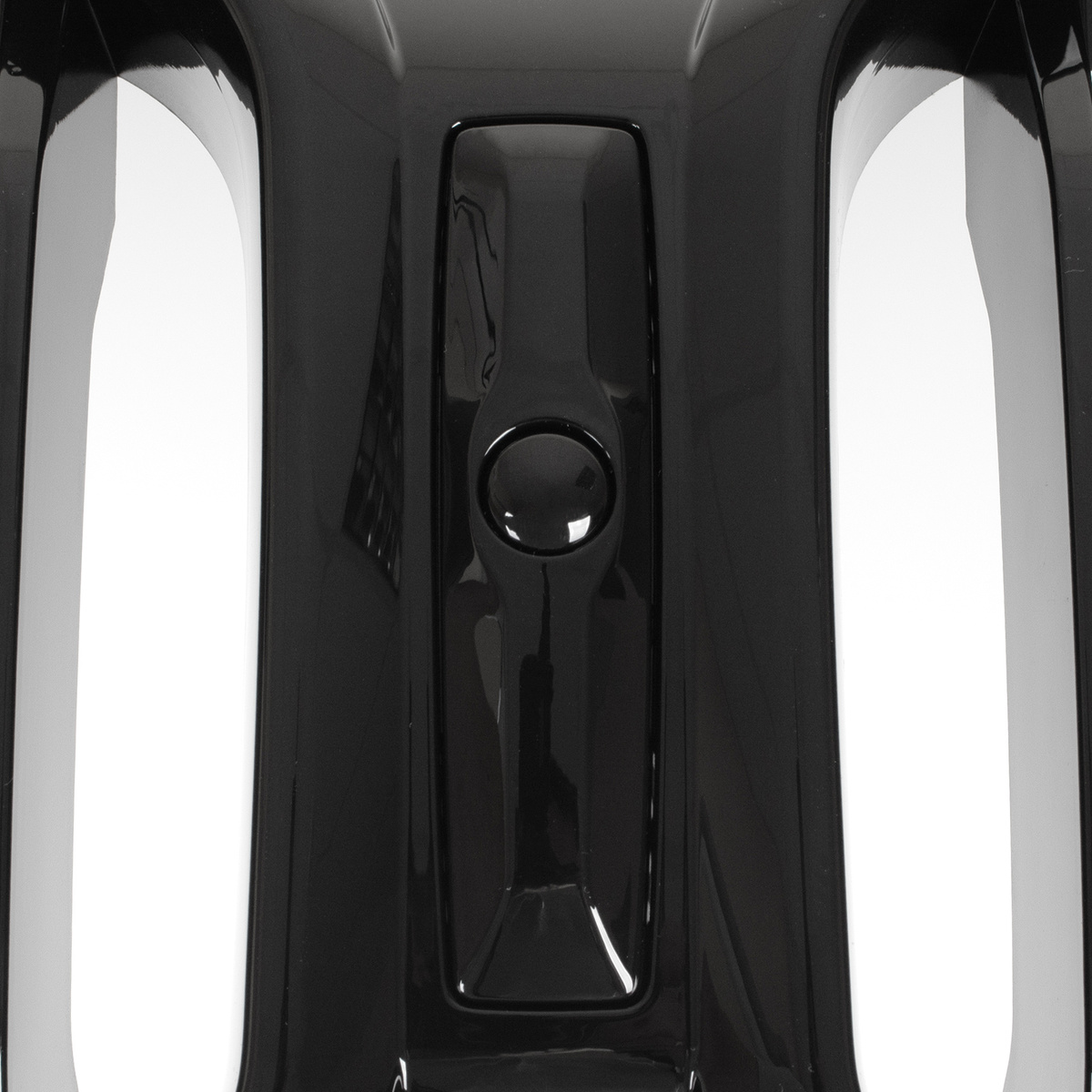 BMW X4 G02 FL 2021- atrapa między reflektory (nerki) BLACK GLOSSY DOUBLE BAR + ZAŚLEPKA