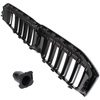 BMW 3 G20 G21 FL 22-24 atrapa między reflektory (nerki) BLACK GLOSSY DOUBLE BAR + ZAŚLEPKA
