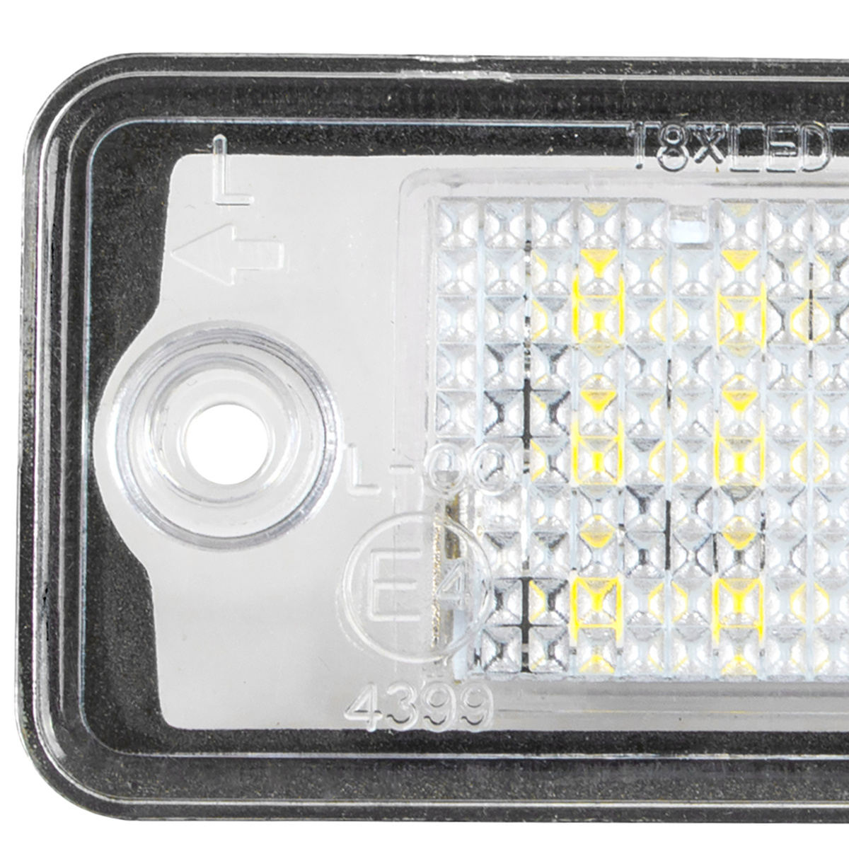 Audi A3 A4 A6 A8 Q7 lampki podświetlenia tablicy rejestracyjnej LED 2 szt. kpl.