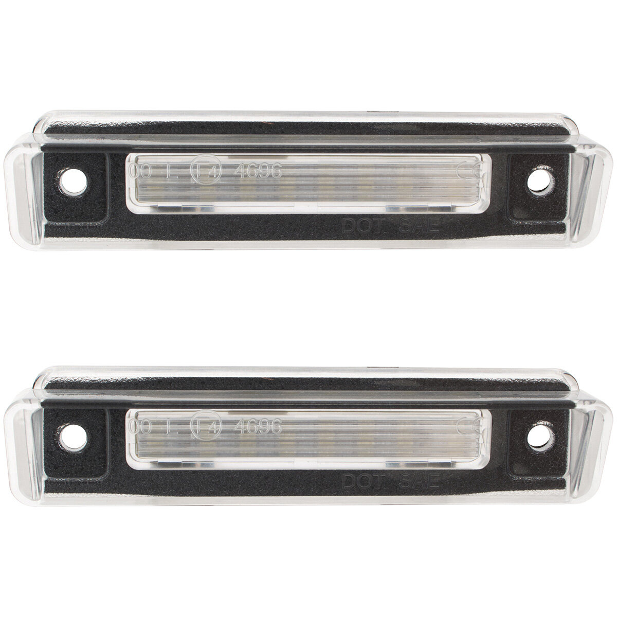 Mercedes S124 E-Klasa R129 SL-Klasa lampki podświetlenia tablicy rejestracyjnej LED 2 szt. kpl.