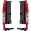 Mercedes Citan 2012- z drzwiami lampa tylna lewa + prawa 2 szt. KPL