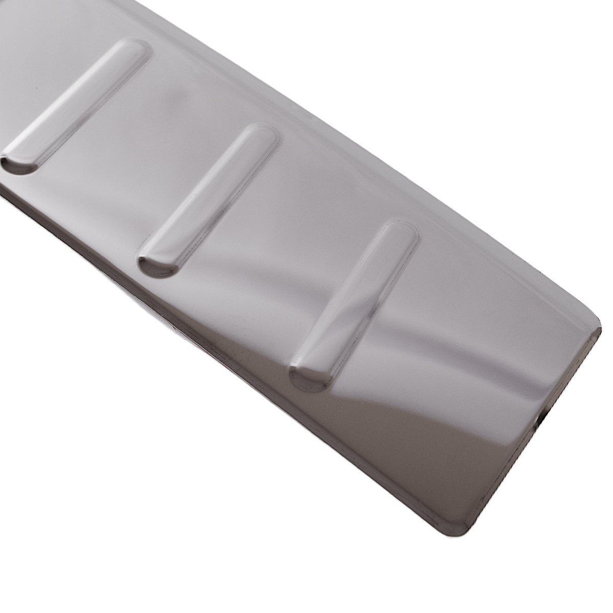 Volvo XC60 2018- listwa nakładka progu tylnego STALOWA CHROM