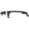 Hyundai i20 08-15 klamka zewnętrzna przednia CZARNA BEZ OTWORU prawa