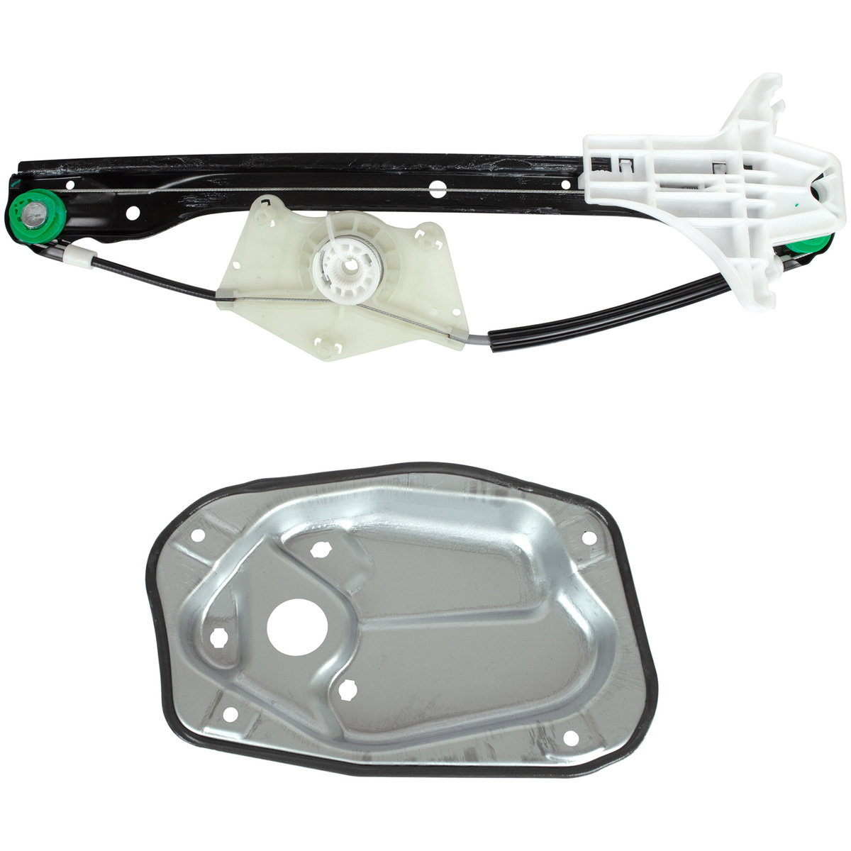 VW Golf V 03-09 podnośnik szyby elektryczny tylny prawy Z PANELEM