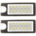 Volvo S60 S80 V70 XC70 XC90 lampki podświetlenia tablicy rejestracyjnej LED 2 szt. kpl.